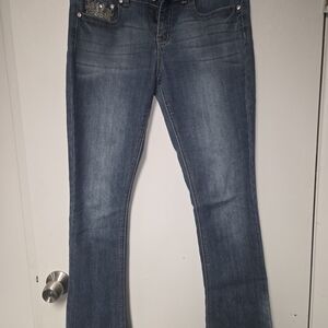 Stylish Indigo Boot Cut Women's Jeans